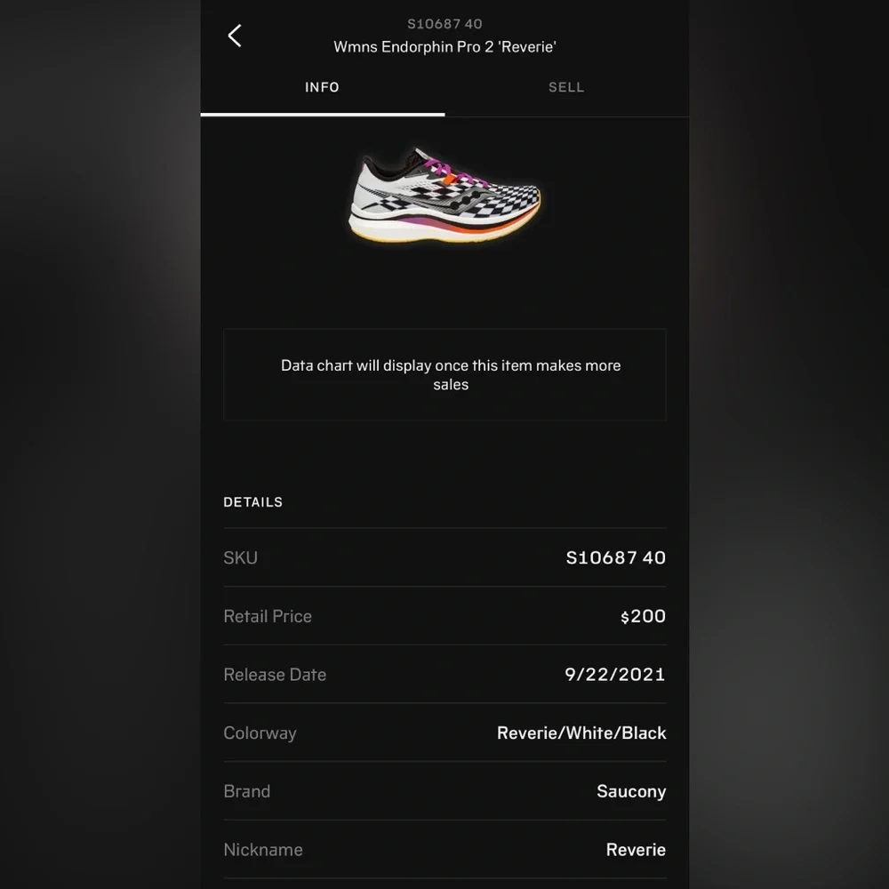 Saucony Endorphin Pro 2 ‘Reverie’ 2021 Sz 8W - Picture 3 of 3